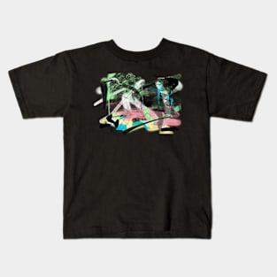 Graffiti abstract art Kids T-Shirt